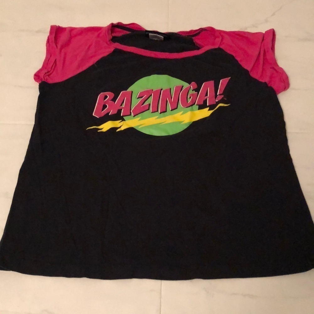 BIG bang theory bazinga! Short sleeve T-shirt